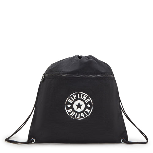Kipling Supertaboo Black Lite Medium Backpack I4971-TL4